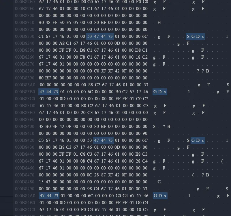 Inventory Chunk Identifier